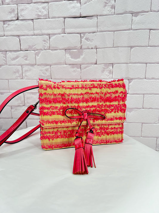 PINK/TAN PATRICIA NASH Leather Cross-body