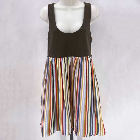 Size L ALICE & OLIVIA Stripe Dress