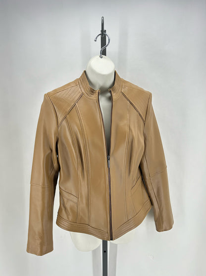 Size 8 GILI Leather Jacket (Outdoor)