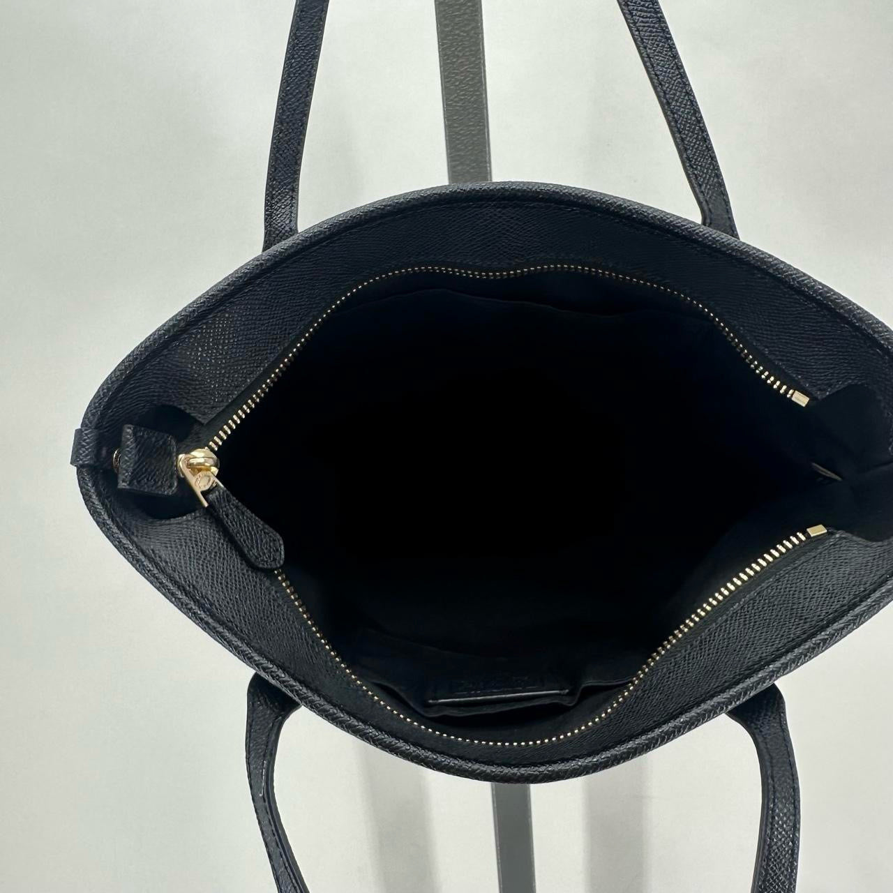 Black COACH Canvas Tote