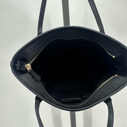 Black COACH Canvas Tote