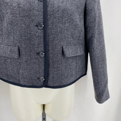 Size 14 J CREW Chevron Jacket