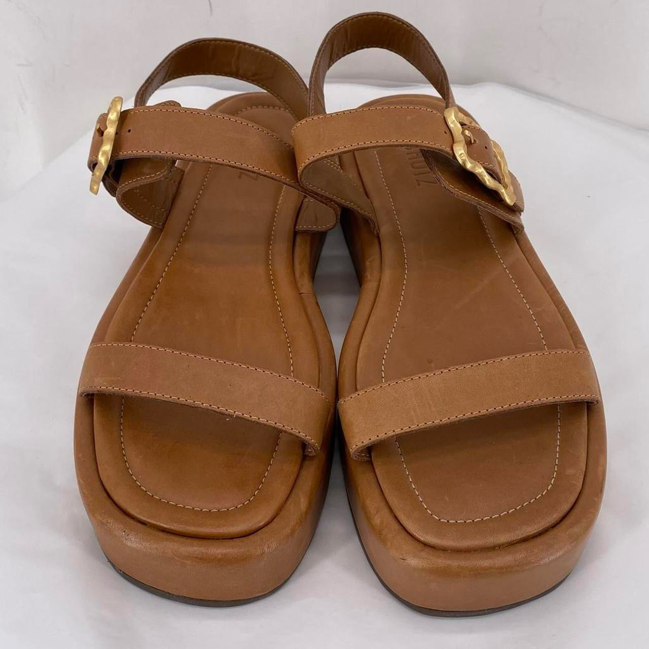BROWN W Shoe Size 8.5 SCHUTZ Sandals