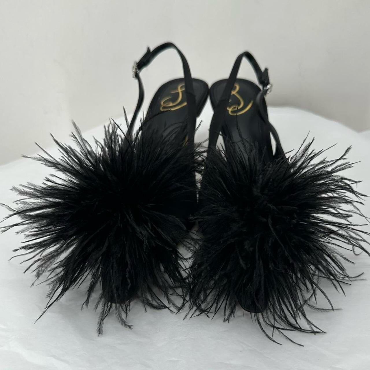 Black W Shoe Size 7 SAM EDDELMAN Heels