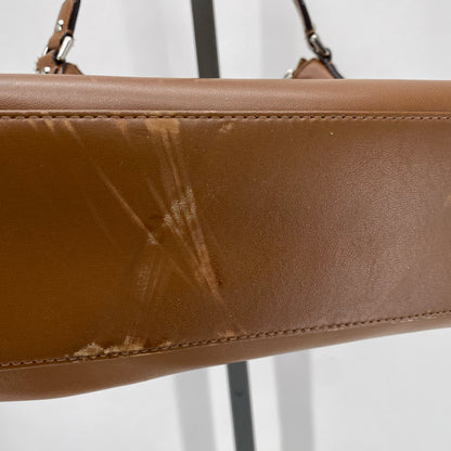 Tan COACH Leather Hobo