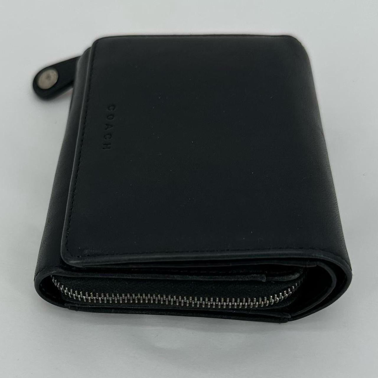 Black COACH Leather Wallet
