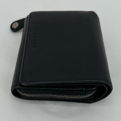 Black COACH Leather Wallet