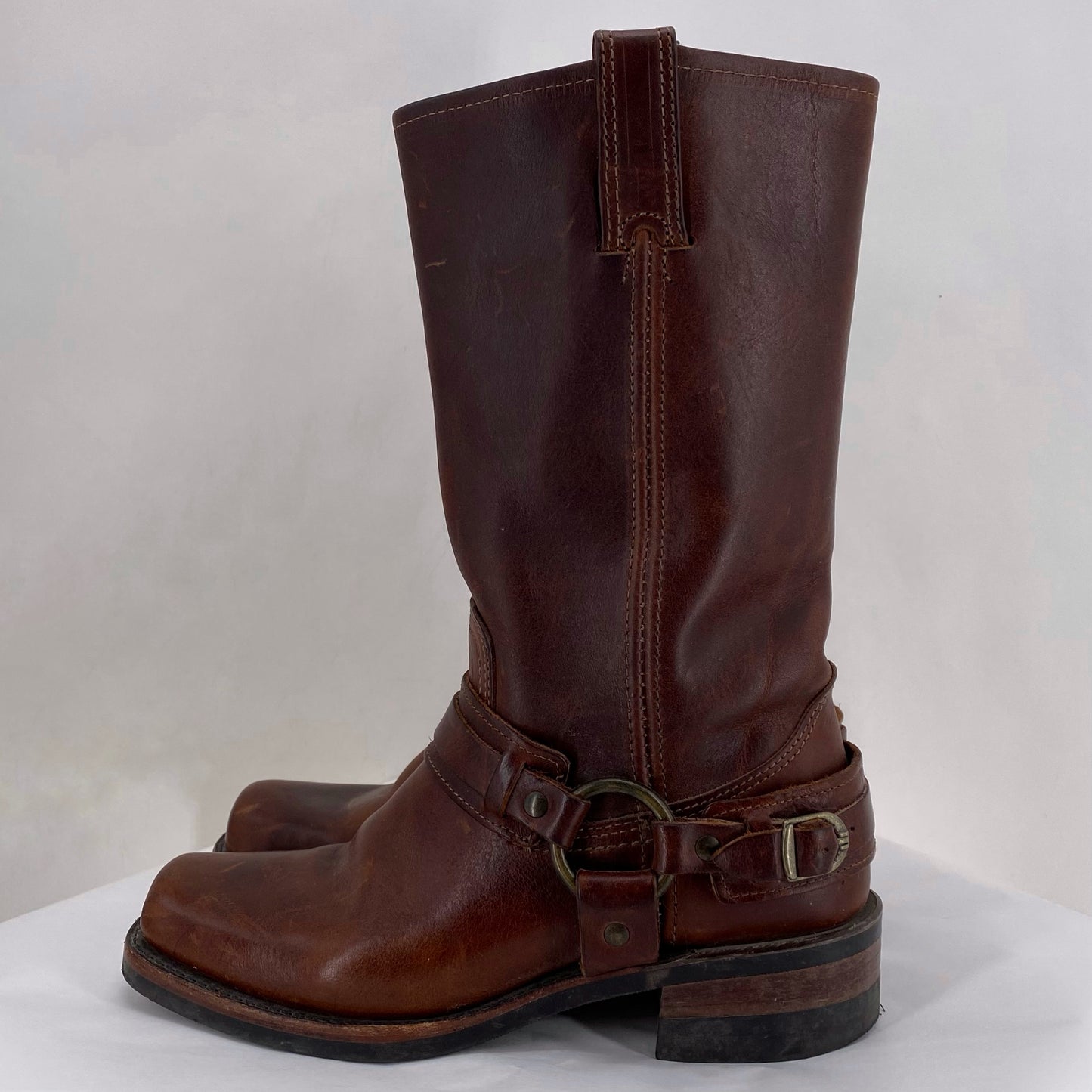 BROWN W Shoe Size 7 FRYE Boots