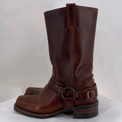 BROWN W Shoe Size 7 FRYE Boots