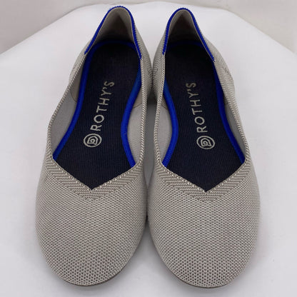 LT GRAY W Shoe Size 8.5 ROTHY'S Flats