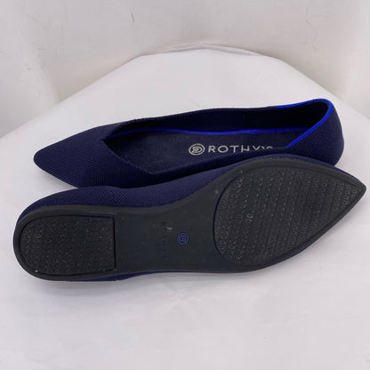 Navy W Shoe Size 9.5 ROTHY'S Flats