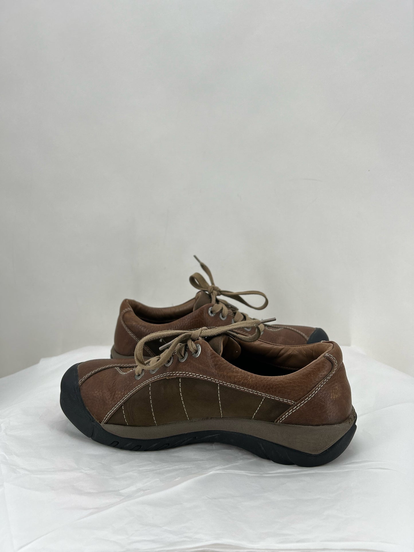 BROWN W Shoe Size 9.5 KEEN Sneakers