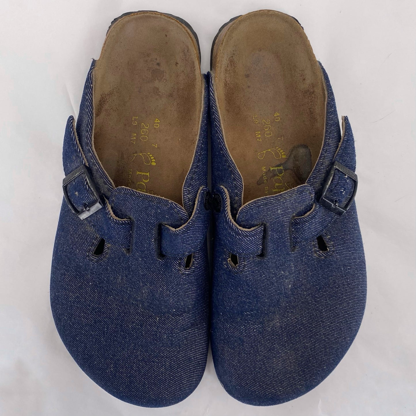 Navy W Shoe Size 40 BIRKENSTOCK Mules