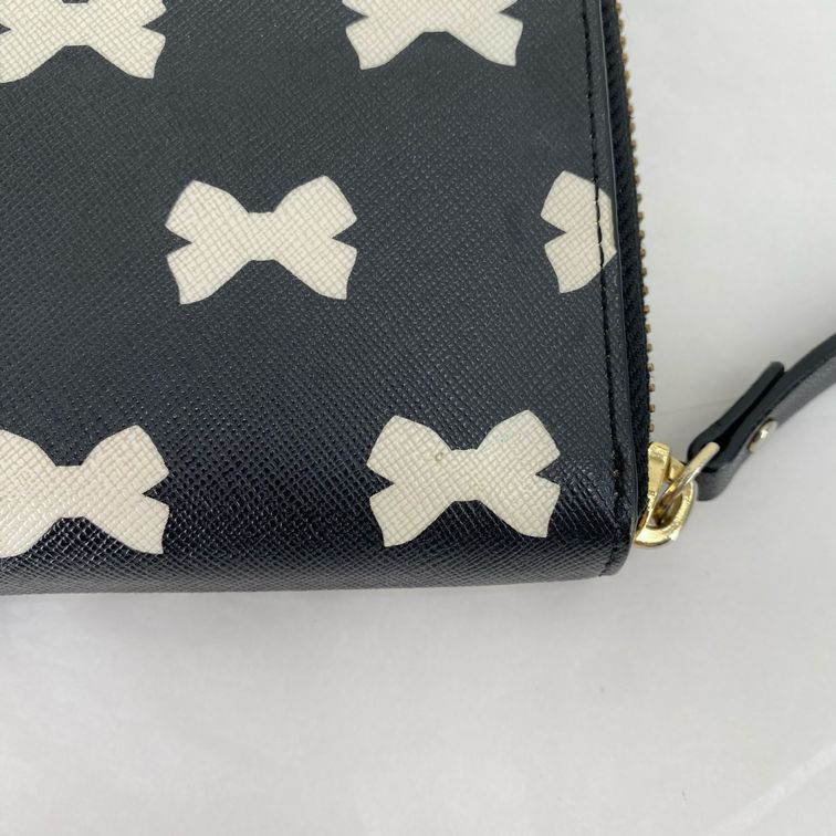 BLACK/WHITE KATE SPADE Wallet