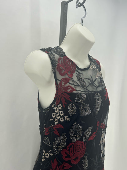 Size 2 CALVIN KLEIN NET Floral Dress