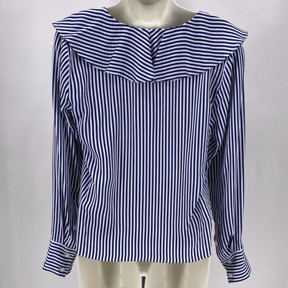 Size XS J CREW Stripe Viscose Shirt