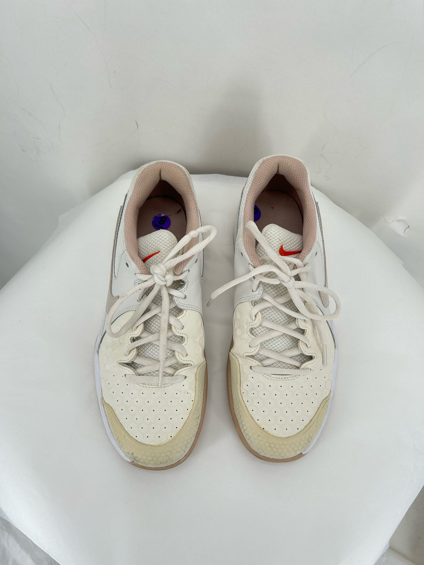 off white W Shoe Size 8 NIKE Sneakers