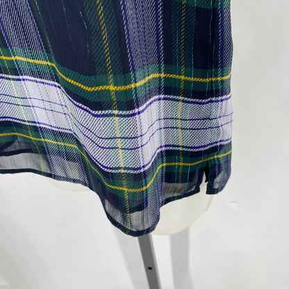 Size 2 J CREW Plaid Shirt