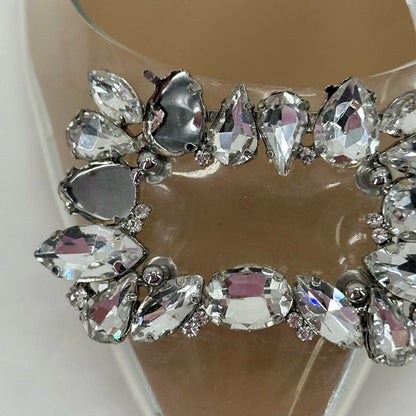 Silver W Shoe Size 6 INC Heels