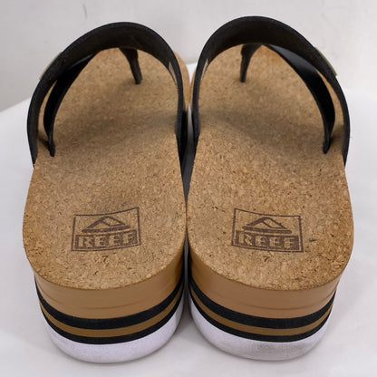 Black W Shoe Size 7 REEF Sandals
