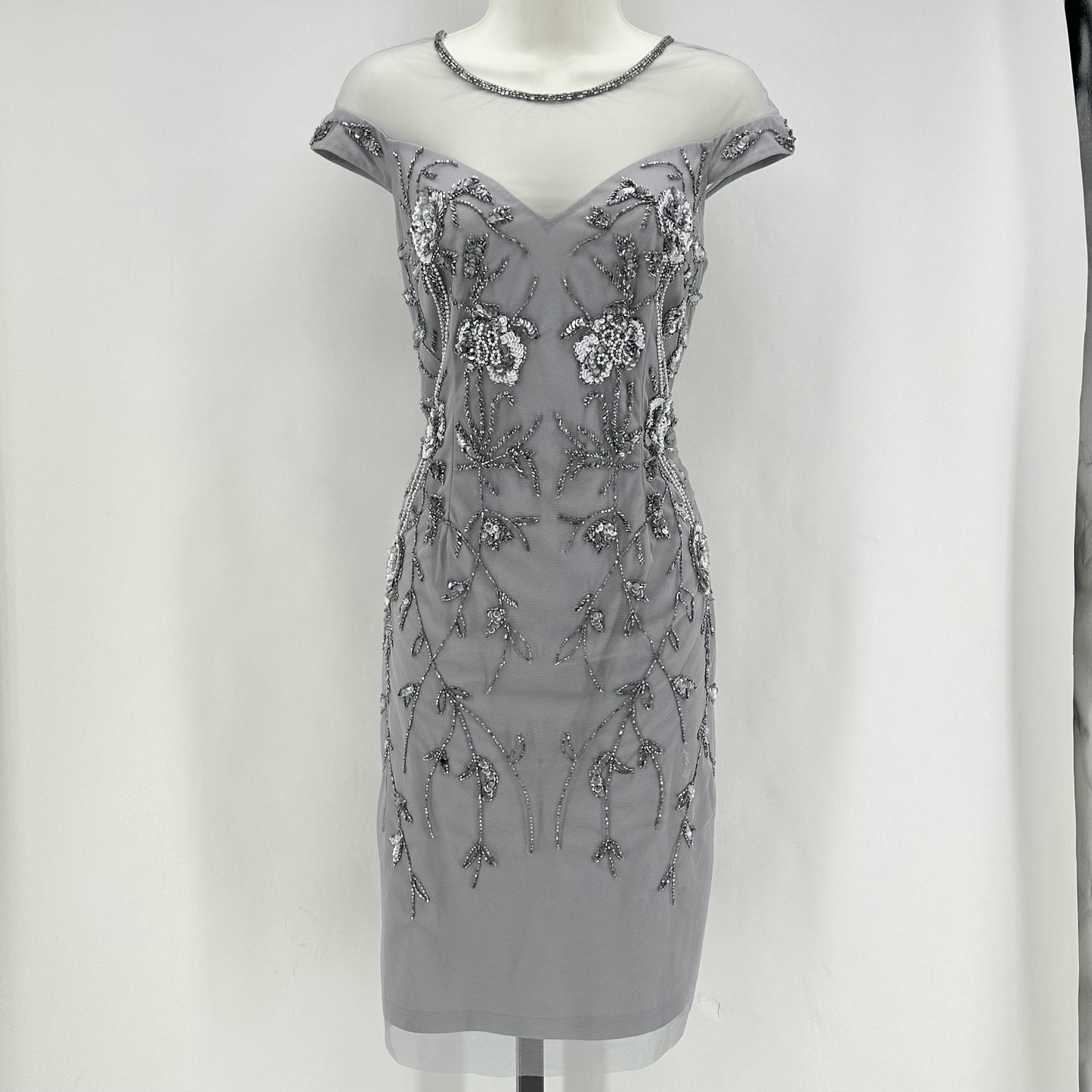 Size 6 ADRIANNA PAPELL NET Mother of Bride Dress