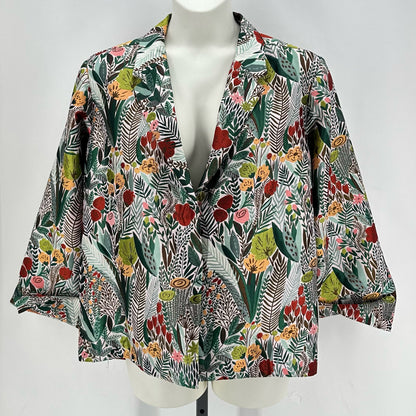Size 2X WYNNE FLOWERS Blazer