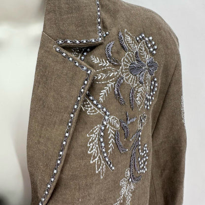 Size S ZARA FLOWERS Jacket