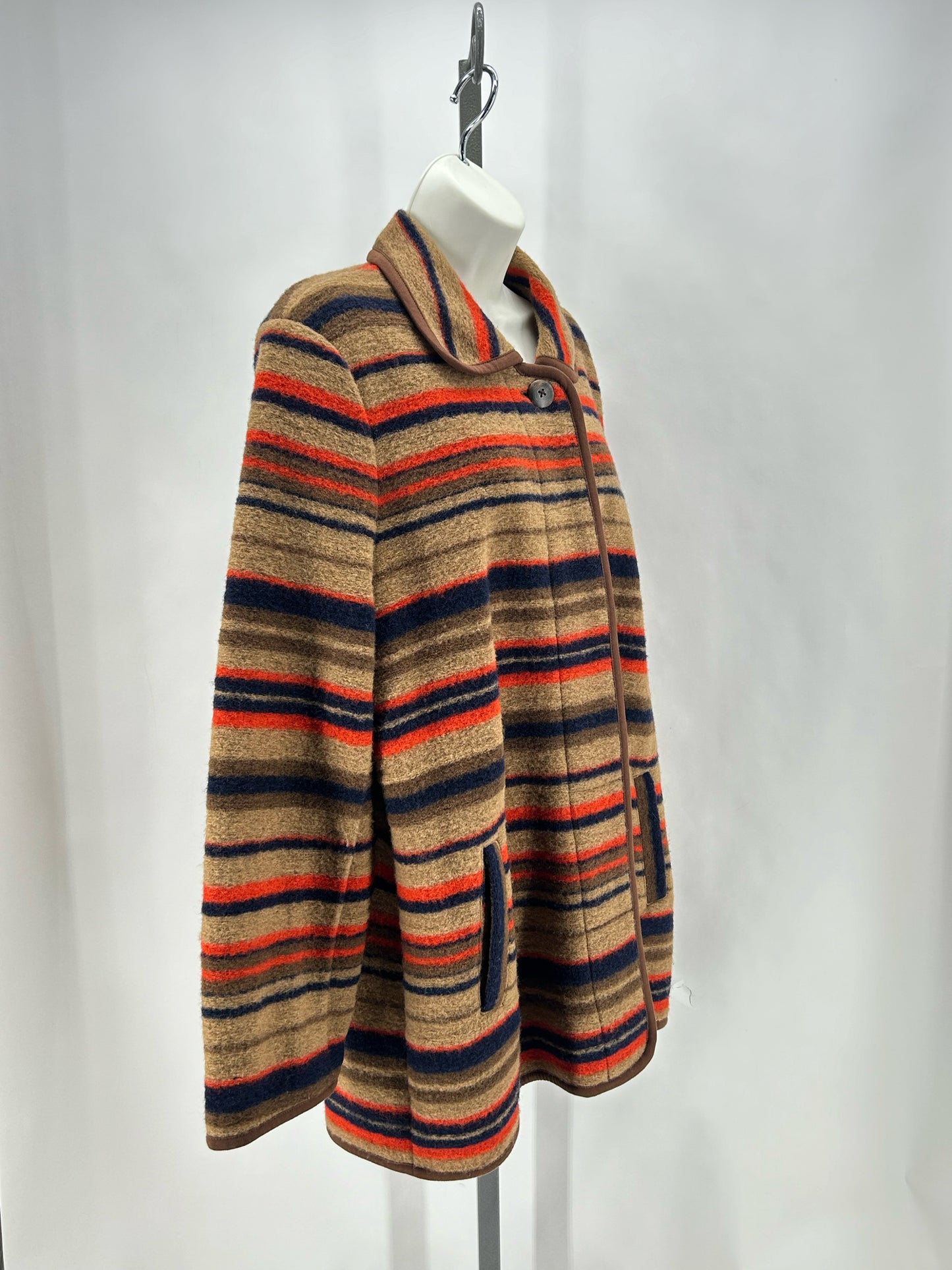 Size L J JILL Stripe Jacket