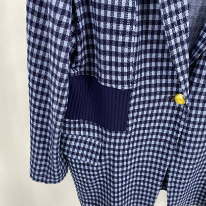 Size XL CABI Checkered Cardigan