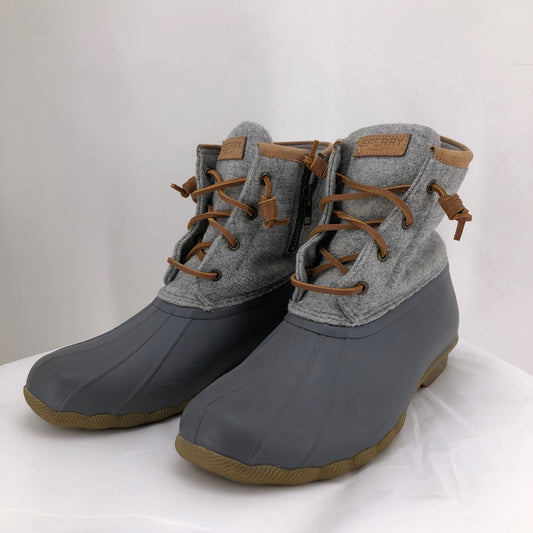 Gray W Shoe Size 9.5 SPERRY Boots