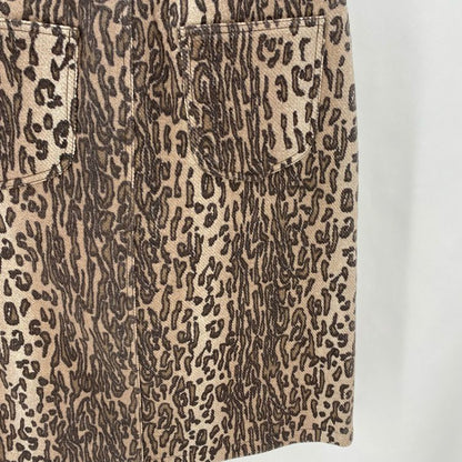 Size M/L SEE BY CHOLE Animal Print Skirt