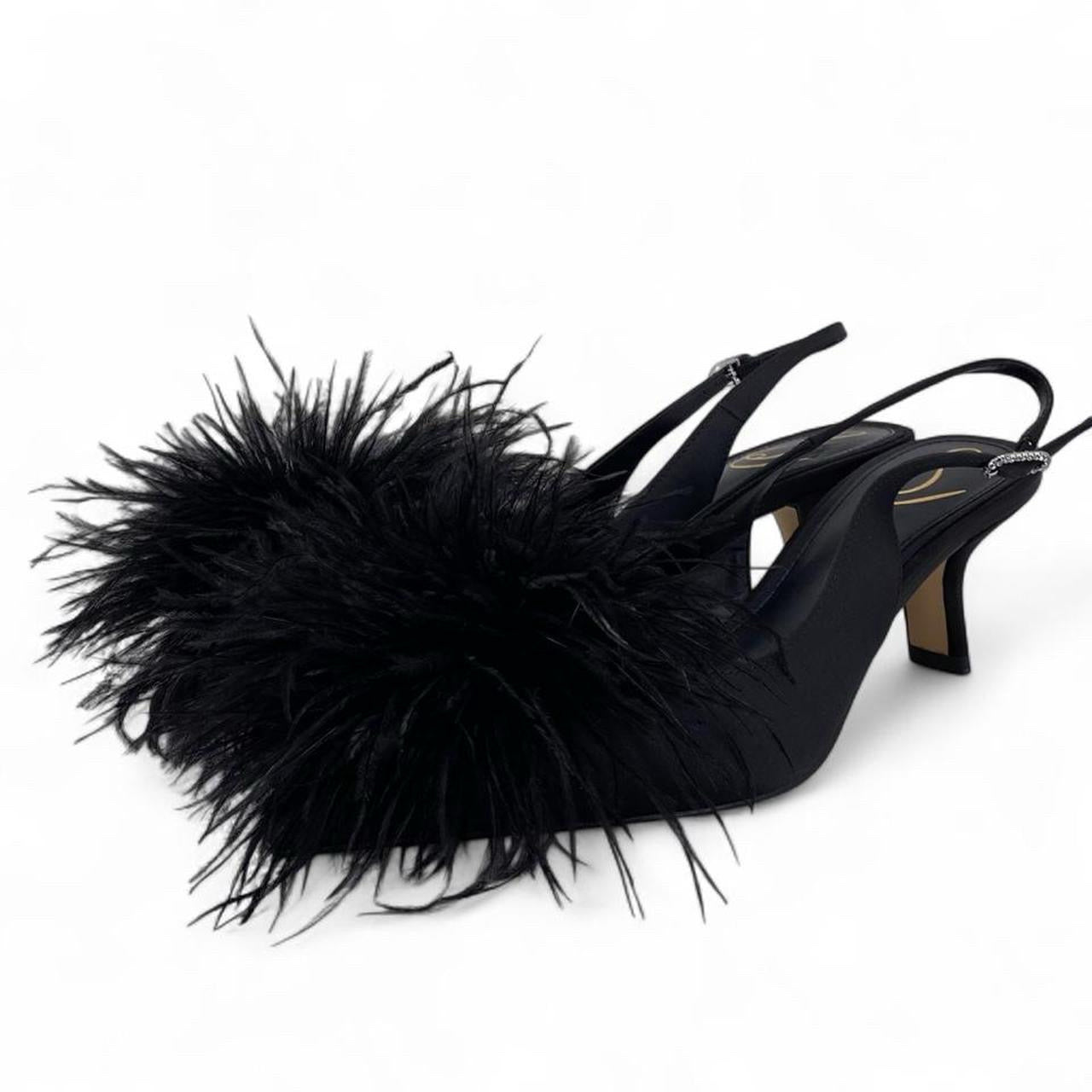 Black W Shoe Size 7 SAM EDDELMAN Heels