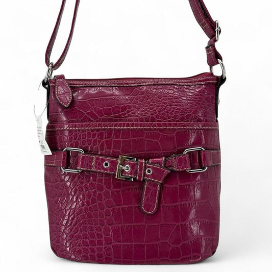 Purple CROFT & BARROW Cross-body