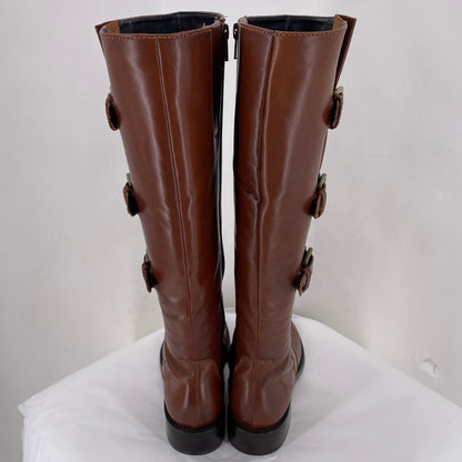 BROWN W Shoe Size 8 ECCO Boots