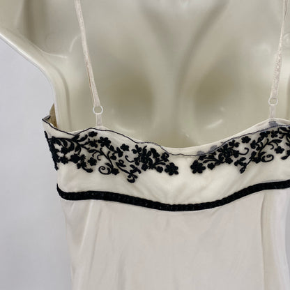 Size M WHITE HOUSE BLACK Silk Camisole
