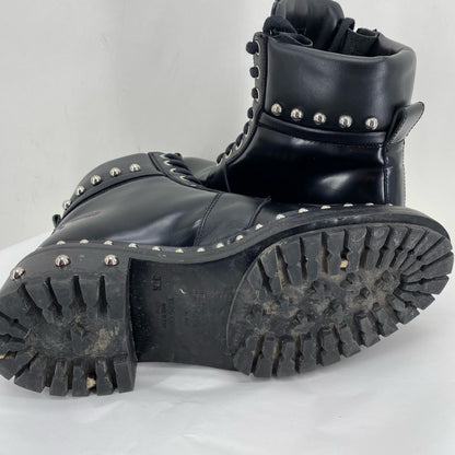 Black W Shoe Size 38.5 BALMAIN Boots