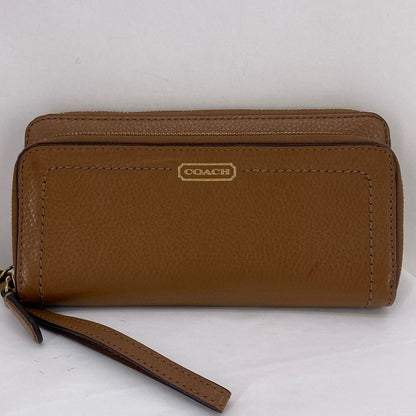 BROWN COACH Leather Wallet