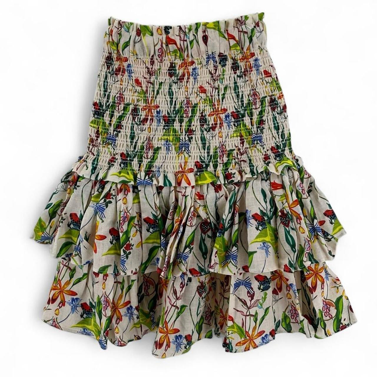 Size S/M LA BOHEME GIRLS Floral Skirt