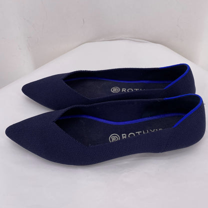 Navy W Shoe Size 9.5 ROTHY'S Flats