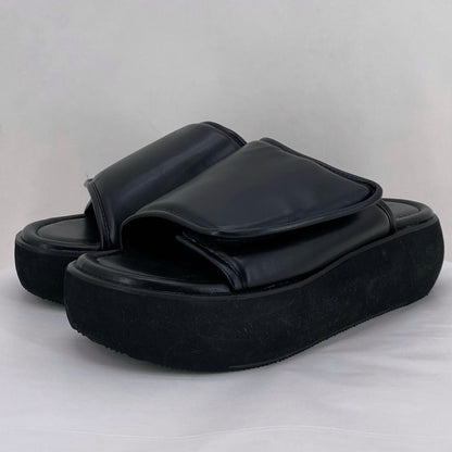 Black W Shoe Size 8 OAK + FORT Sandals