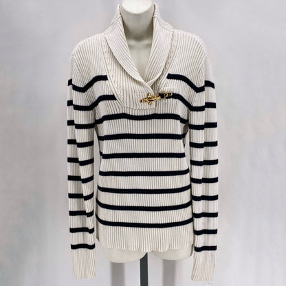 Size L RALPH LAUREN Stripe Sweater