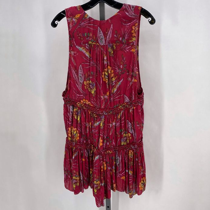 Size M FREE PEOPLE Floral Tunic