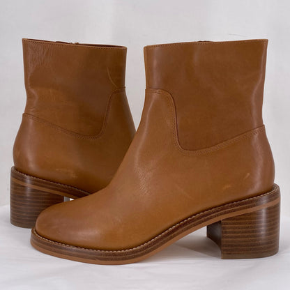 BROWN W Shoe Size 8 J CREW Boots