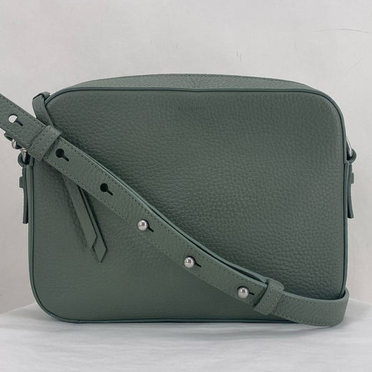 Sage. ALL SAINTS Leather Cross-body