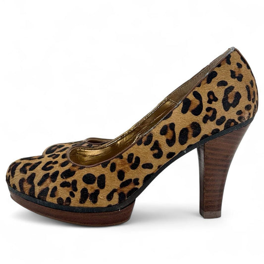 BLACK/BROWN W Shoe Size 6 SOFFT Pumps