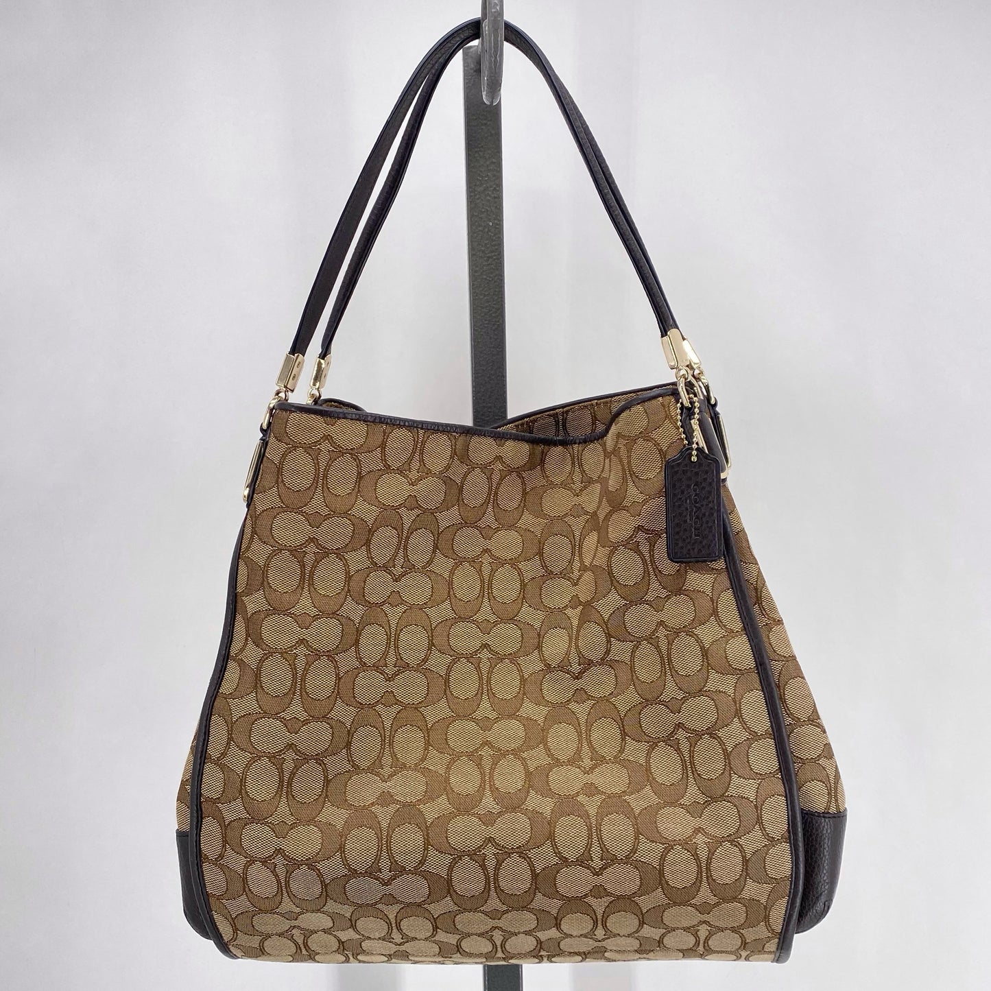 Tan COACH Shoulder Bag