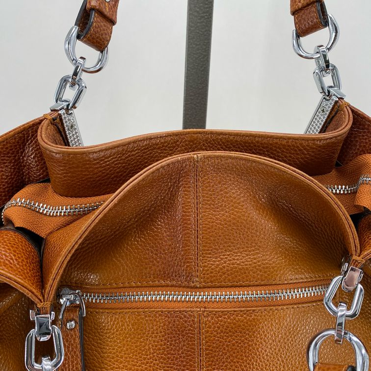 DARK CARAMEL HESHE Shoulder Bag