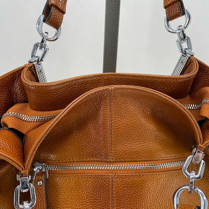 DARK CARAMEL HESHE Shoulder Bag