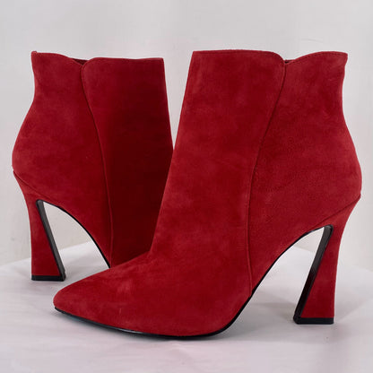 Red W Shoe Size 7.5 NINE WEST Boots