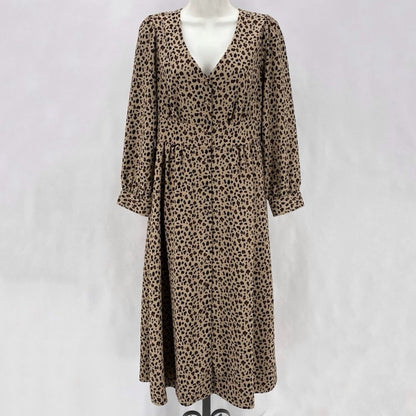 Size 6 J CREW CHEETAH Dress